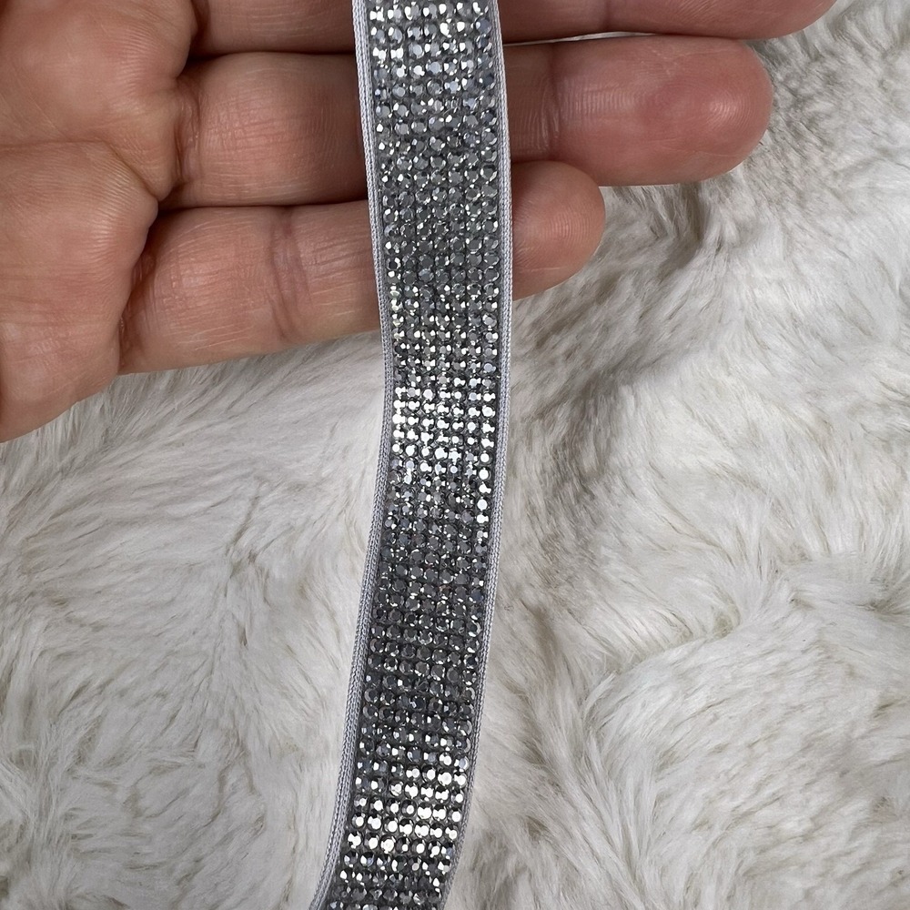 Victoria's Secret Dream Angels Lace Balconette Bra Sparkle Strap Gray 34C NWT - Picture 6 of 9